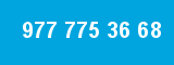 977 775 36 68 977 775 36 68